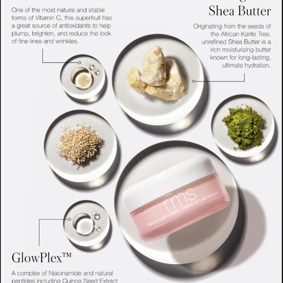 Lux Face Skin Cream - RMS Beauty Kakadu Luxe Cream-NWT - Deluxe Mini travel - Picture 3 of 5